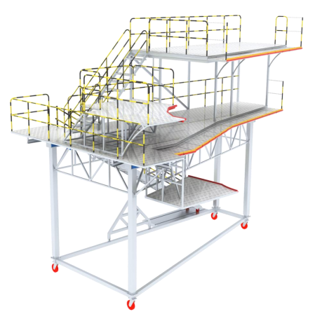 Left and Right Type Nose Dock