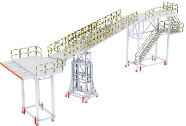 Freight Corridor Cross Structure