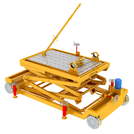 Landing Gear Dismounting Vehicle
