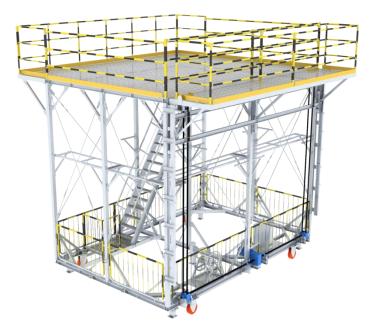 Removable Mobile (For construction) Foot Platform
