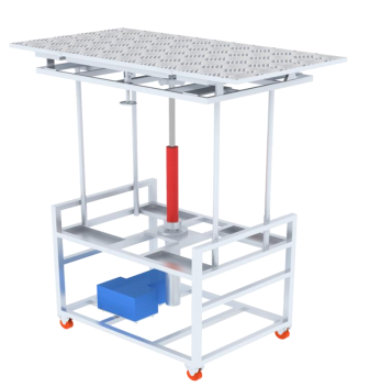 Turnover Lifting Foot Platform