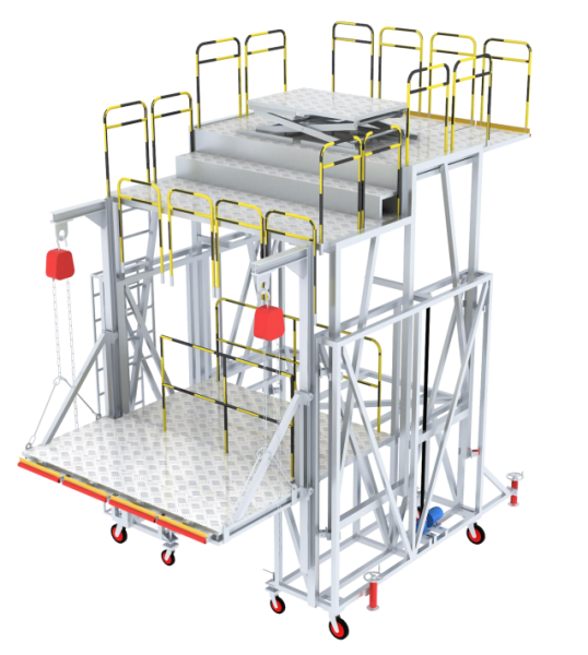 Modular Lifting Mobile (Testing) Platform