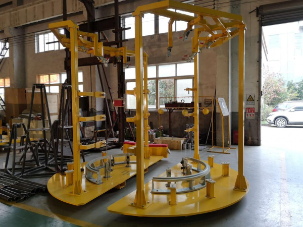 Engine Reverse Thrust testing, install equipment